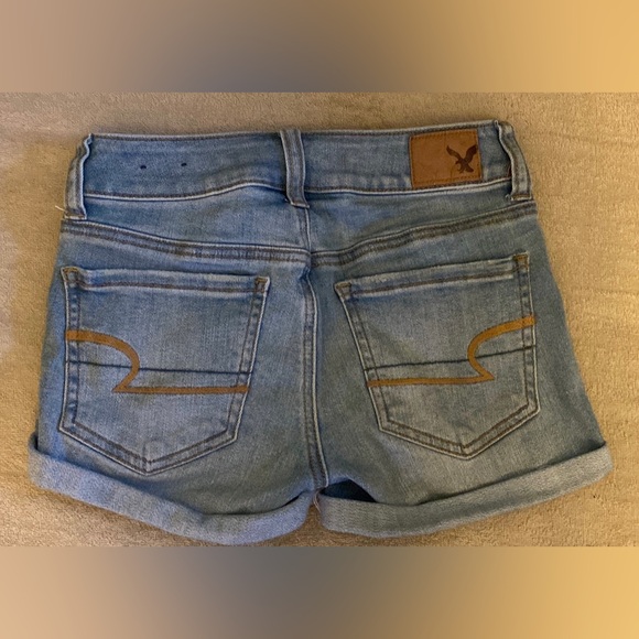 American Eagle jean shorts (size 00) - Picture 2 of 2